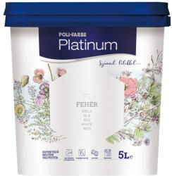 POLI-FARBE Platinum fehér 10 l beltéri falfesték 5034 (5034)