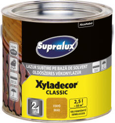 AKZO NOBEL Supralux Xyladecor Classic oldószeres fenyő 2, 5l vékonylazúr 5164227 (5164227)