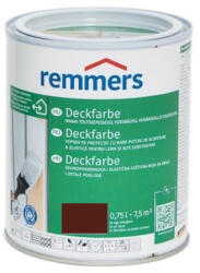 Remmers Deckfarbe Időjárásálló vörösbarna 0, 75l fedőfesték 115923 (4500361001)