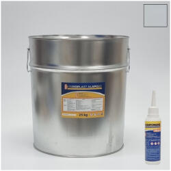 ABLONCZY Műgyanta Padló Varioplast fedő önterülő padlóhoz világosszürke 25 kg + B komponens 5X 100 ml 114426 (114426)