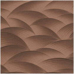 ERISMANN Hullám mintás barna színárnyalatú Vlies tapéta Fashion for walls 4 10372-48 10372-48 (10372-48)