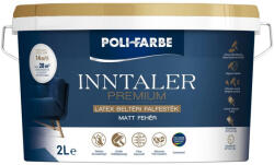 POLI-FARBE Inntaler premium latex fehér beltéri falfesték választható kiszerelésben (1020101026)