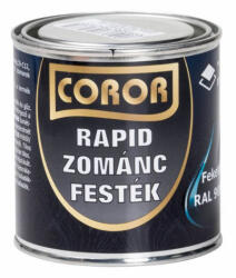 Festék Bázis Coror Rapid fekete 0, 25 l Zománcfesték RAL 9005 233 (233)