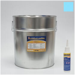 ABLONCZY Műgyanta Padló Varioplast fedő önterülő padlóhoz medence kék 25 kg + B komponens 5X 100 ml 113404 (113404)