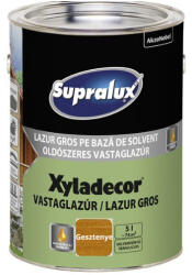 AKZO NOBEL Supralux Xyladecor gesztenye 5l selyemfényű oldószeres vastaglazúr