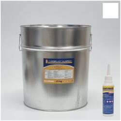 ABLONCZY Műgyanta Padló Varioplast fedő önterülő padlóhoz fehér 25 kg + B komponens 5X 100 ml