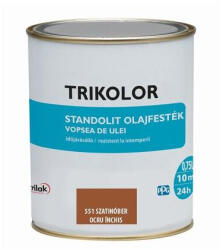 Trilak Trikolor Standolit olajfesték 551 szatinóber 0, 75l 418622 (418622)