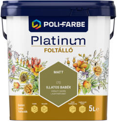 POLI-FARBE Platinum Foltálló Illatos babér I70 5l beltéri latex falfesték 1010107058 (1010107058)