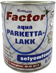 Festék Bázis Factor Aqua Parkettalakk selyemfényű 0, 75 l 817 (817)