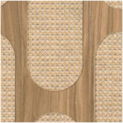 MARBURG Geometriai mintás barna színárnyalatú vlies tapéta Leyla/Novamur 81638 81638 (81638)