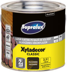 AKZO NOBEL Supralux Xyladecor Classic oldószeres paliszander 2, 5l vékonylazúr 5164236 (5164236)