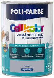 POLI-FARBE Cellkolor szürke 0, 8l selyemfényű Zománcfesték 1030101016 (2030104010)