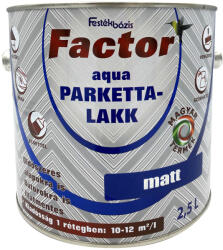 Festék Bázis Factor Aqua Parkettalakk matt 2, 5 l 287 (287)
