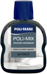 POLI-FARBE Színezőpaszta Univerzális Poli-Mix fekete 90 színben 100ml 2100103034 (2100103034)