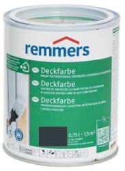 Remmers Deckfarbe Időjárásálló antracitszürke 0, 75l fedőfesték RAL 7016 115935 (115935)