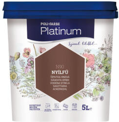 POLI-FARBE Platinum nyílfű 5 l színes beltéri falfesték 30101132 (30101132)