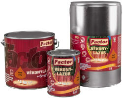 Festék Bázis Factor 2in1 paliszander xtr 5 l vékonylazúr 610 (610)