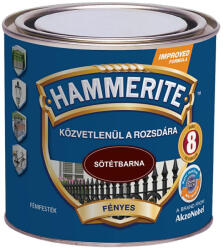 Akzo Nobel Hammerite közvetlenül rozsdára festék barna fényes 0, 25 l 5126192 (5126192)