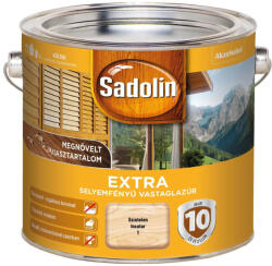 AKZO NOBEL Sadolin Extra színtelen 2, 5 l selyemfényű vastaglazúr 5128665 (5128665)
