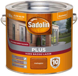 AKZO NOBEL Sadolin Plus vizesbázisú mahagóni 2, 5 l vastaglazúr