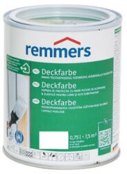 Remmers Deckfarbe Időjárásálló fehér 0, 75l fedőfesték RAL 9016 115909 (115909)
