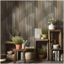 ERISMANN Ív mintás barna színárnyalatú vlies tapéta Elysium/Erismann 10471-15 10471-15 (10471-15)