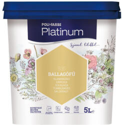 POLI-FARBE Platinum ballagófű 5 l színes beltéri falfesték 1010101042 (1010101042)