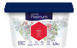 POLI-FARBE Platinum pipacs 2, 5 l színes beltéri falfesték 30101092 (30101092)