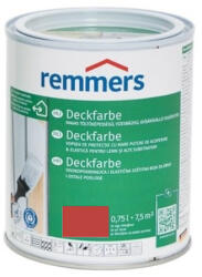 Remmers Deckfarbe Időjárásálló svédvörös 0, 75l fedőfesték 115925 (4500361101)
