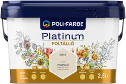 POLI-FARBE Platinum Foltálló Pampafű P20 2, 5l beltéri latex falfesték 1010107039 (1010107039)