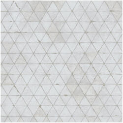 NOVAMUR Geometriai mintás fehér színárnyalatú Vlies tapéta Kylie 82424 82424 (82424)