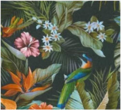 ZENO Trópusi mintás fekete színárnyalatú vlies tapéta Eldorado/ Zeno 15517 15517 (15517)