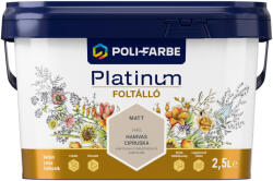 POLI-FARBE Platinum Foltálló Hamvas cipruska H40 2, 5l beltéri latex falfesték 1010107030 (1010107030)