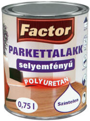Festék Bázis Factor Parkettalakk magasfényű színtelen 0, 75l 442 (442)
