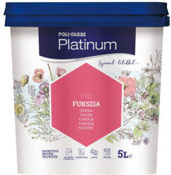 POLI-FARBE Platinum fukszia 5 l színes beltéri falfesték 50101147 (50101147)