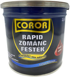 Festék Bázis Coror Rapid oxidvörös 2, 5 l Zománcfesték 646 (646)