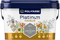 POLI-FARBE Platinum Foltálló Deres tisztesfű D70 2, 5l beltéri latex falfesték 1010107027 (1010107027)
