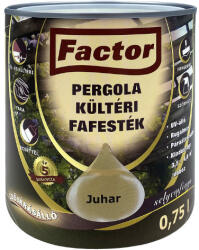 Festék Bázis Factor Pergola juhar 0, 75 l kültéri fafesték 251 (251)