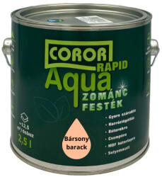 Festék Bázis Coror Rapid Aqua VÍZBÁZISÚ Zománcfesték Bársonybarack 2, 5l 143 (143)