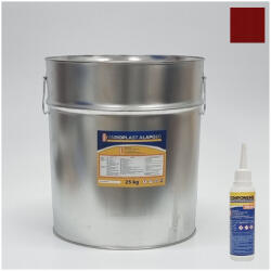 ABLONCZY Műgyanta Padló Varioplast fedő önterülő padlóhoz oxidvörös 25 kg + B komponens 5X 100 ml 112496 (112496)