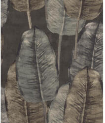 DECOPRINT Levélmintás faszén színű vlies tapéta Tahiti TA25084 TA25084 (TA25084)