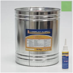 ABLONCZY Műgyanta Padló Varioplast fedő önterülő padlóhoz világoszöld 10 kg + B komponens 2X 100 ml