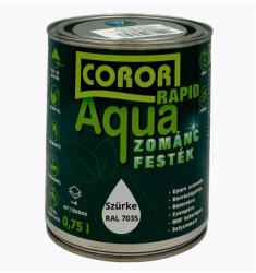 Festék Bázis Coror Rapid Aqua VÍZBÁZISÚ Zománcfesték Szürke RAL 7035 0, 75l 132 (132)
