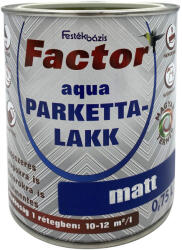 Festék Bázis Factor Aqua Parkettalakk matt 0, 75 l 286 (286)