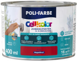 POLI-FARBE Cellkolor piros 0, 4l magasfényű Zománcfesték 2030101005 (2030101005)