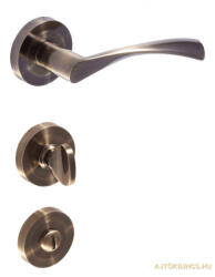 Gomboss/perfekto Gréta Pro Körrozettás Antik Súrolt Felület WC (30-600459-58)