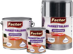 Festék Bázis Factor Parkettalakk selyemfényű választható kiszerelésben