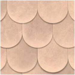 MARBURG Cserépmintás barna színárnyalatú vlies tapéta Leyla/Novamur 81658 81658 (81658)