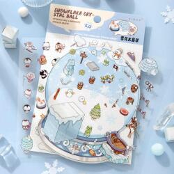 Simno - Hópehely-kristálygömb - matricajelenet 1 darabos kirakó (6941776320760)