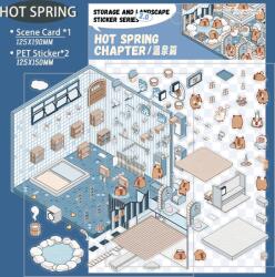 Simno - Forró források - matricajelenet 1 darabos kirakó (6941776317197)